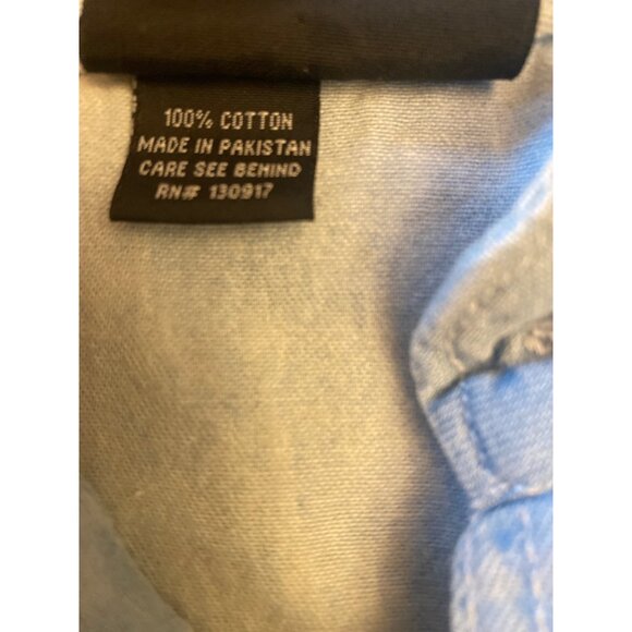 Laughlin River Run 2013 Sleeveless Denim Shirt 2X Large - Picture 4 of 7